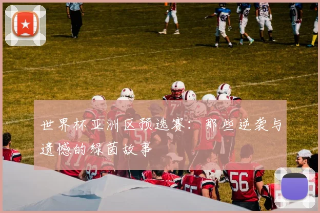 世界杯亚洲区预选赛:那些逆袭与遗憾的绿茵故事